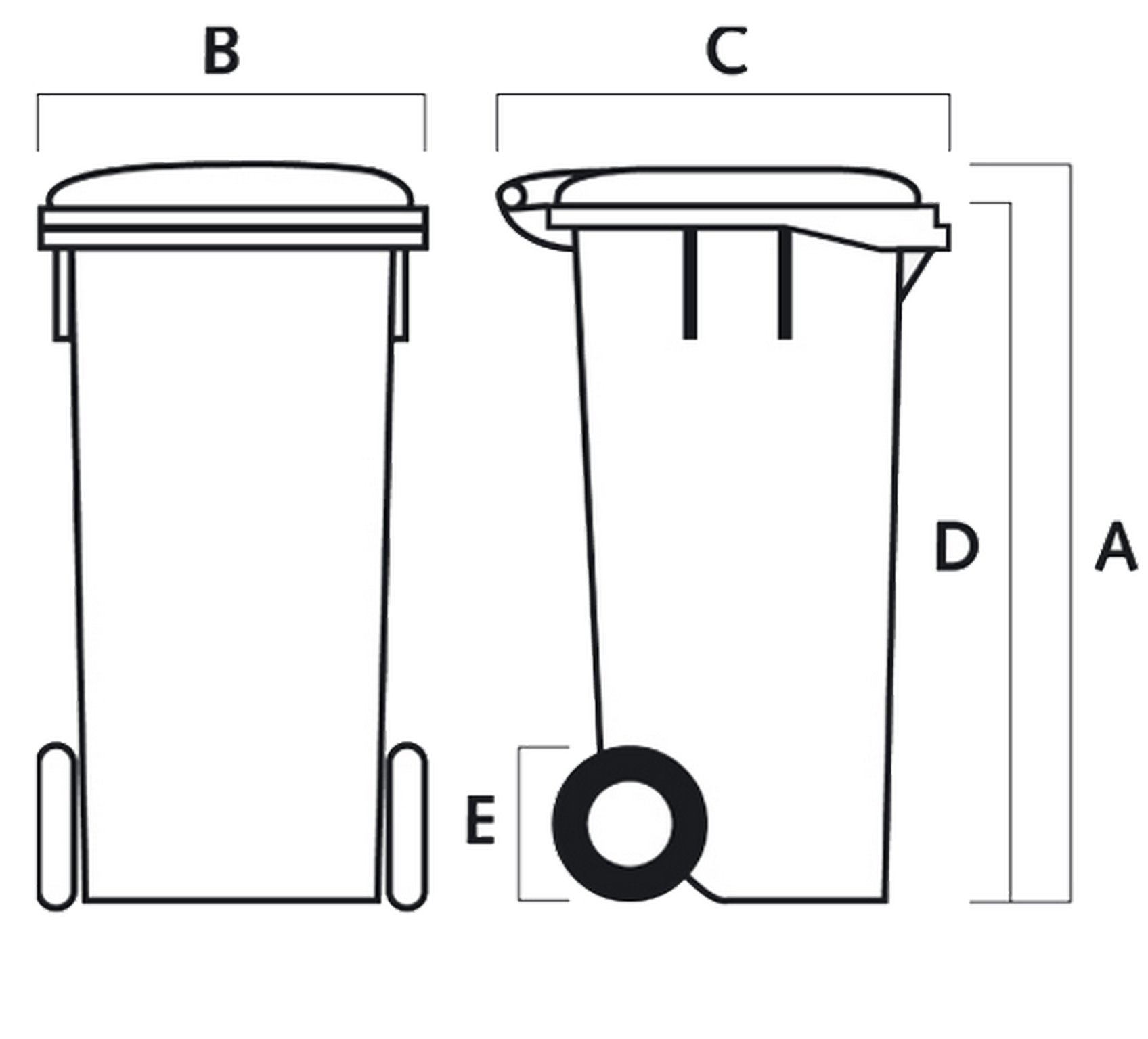 ΠΛΑΣΤΙΚΟΣ ΚΑΔΟΣ 60 LT , 80 LT